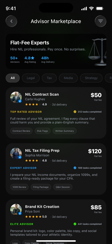 The advisor marketplace